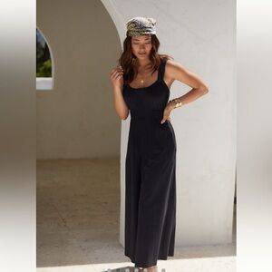 The Simona Scoop-Neck Jumpsuit